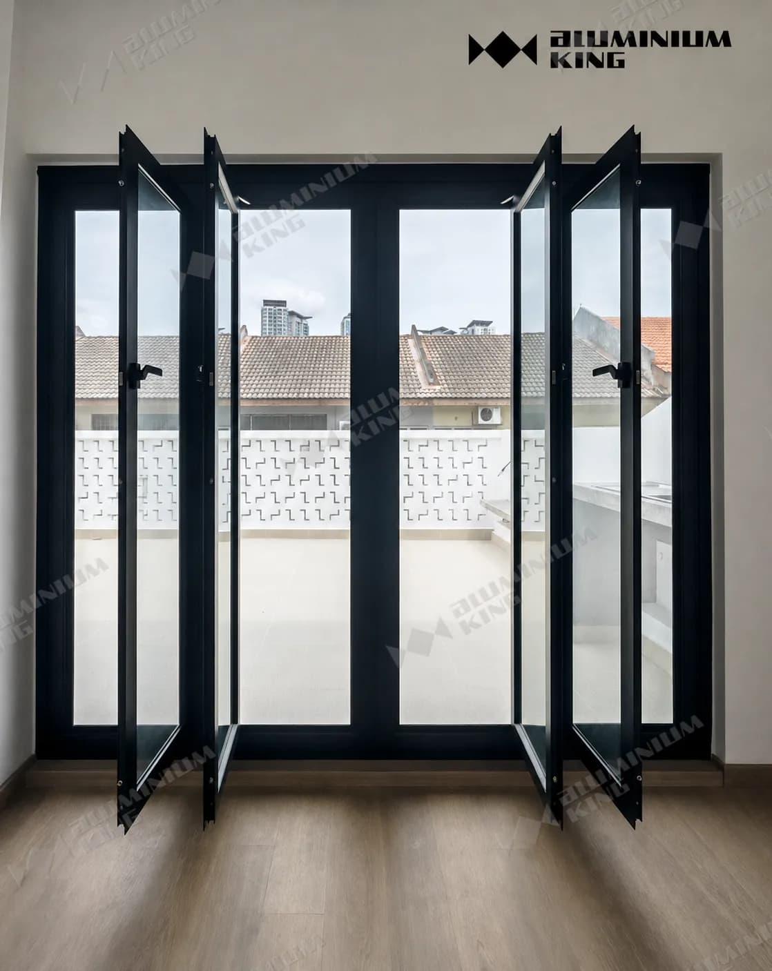 97 SERIES - 2 IN 1 FOLDING DOOR